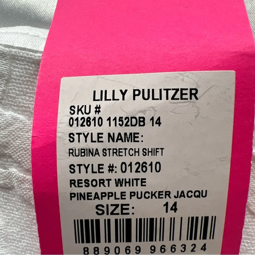 Lilly Pulitzer Rubina Stretch Shift Dress - Picture 11 of 16